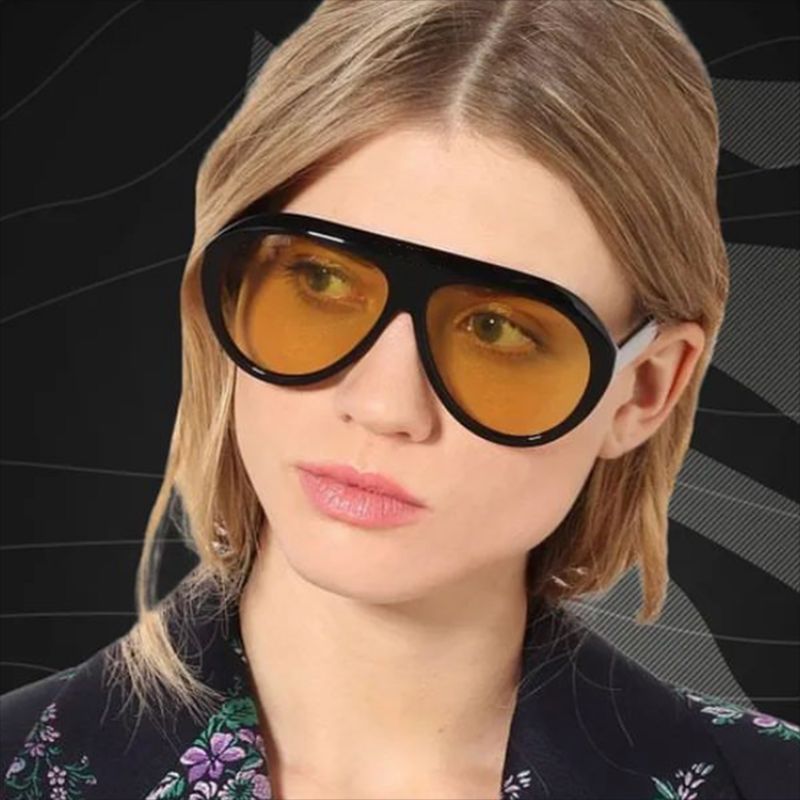Damen Sonnenbrille mit markantem Design und innovativem Rahmen Brehn