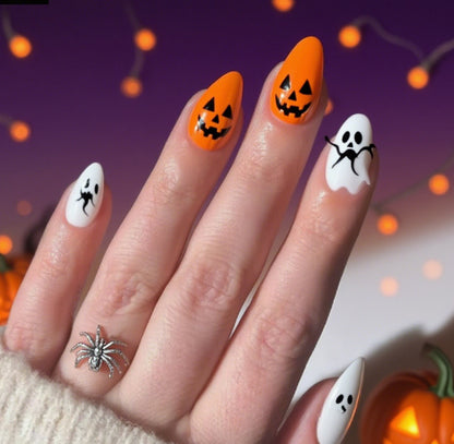 Halloween-Themen Künstlerische Nagelverbesserungen Brehn