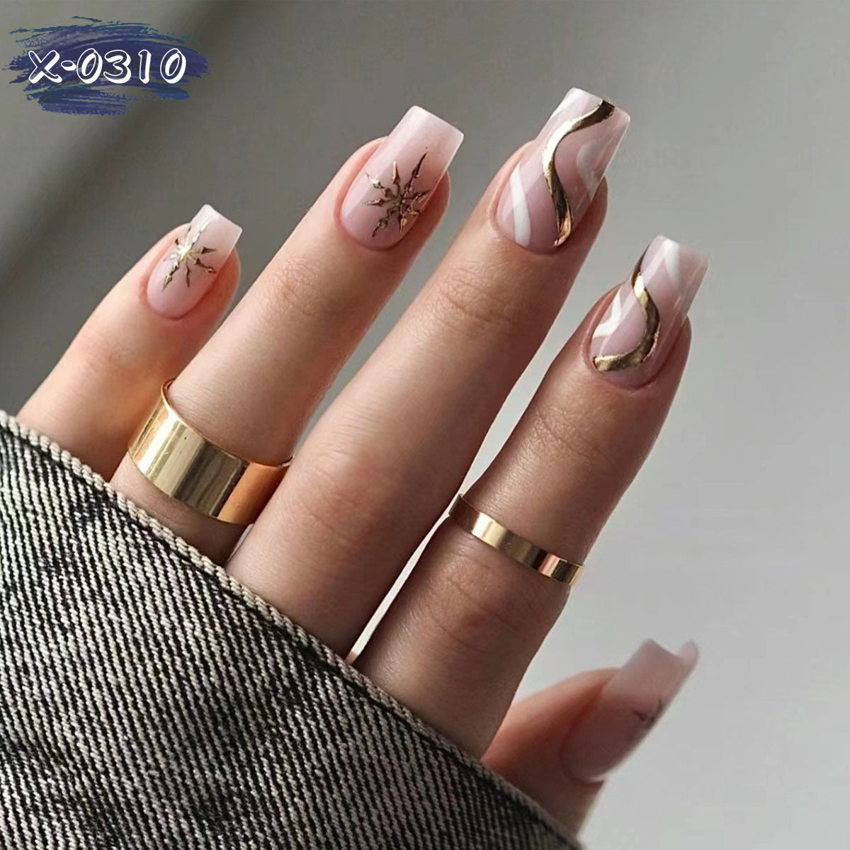 Elegantes Designer-Nagelkunst-Set