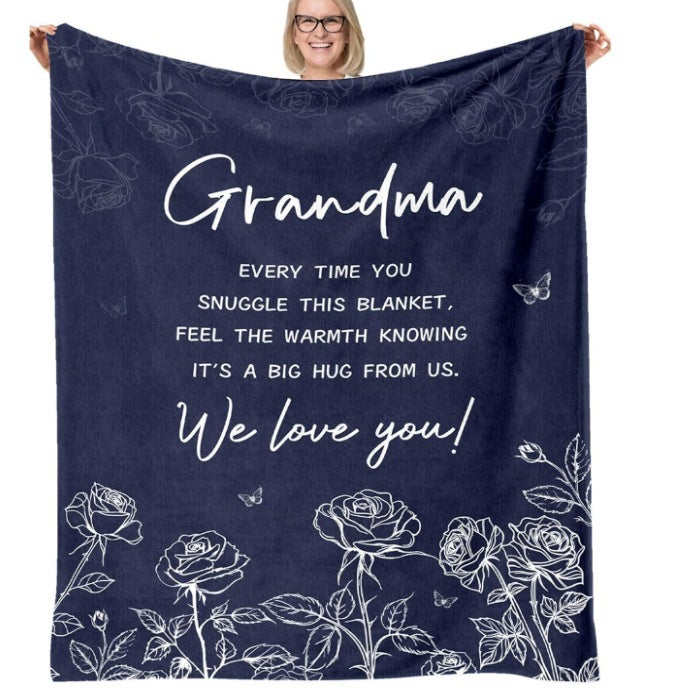 Sentimentale Nachricht Wurfdecke