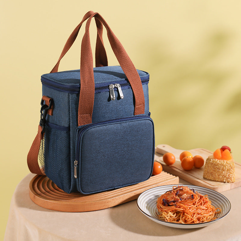 Damen Kühltasche mit isoliertem Innenraum und zusätzlichem Fach Brehn