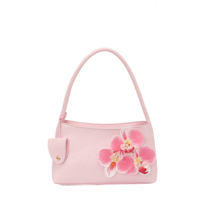 Floral Accent Handtas