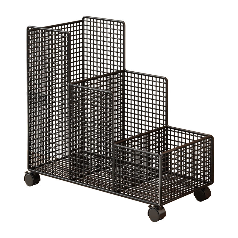 Vertikaler Mesh-Multi-Compartment-Fitnessmatte und Geräteorganizer