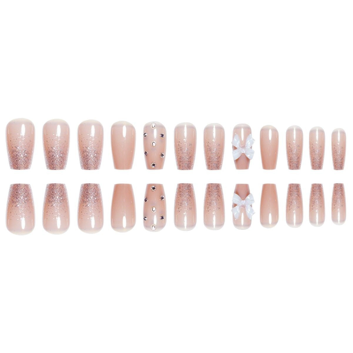Elegante Press-On Nail Art Extensions Brehn