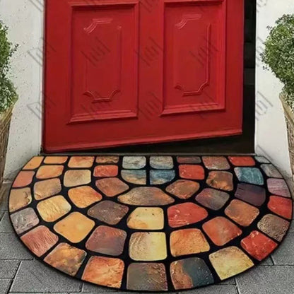 Dekorativer Mosaikbereichsteppich