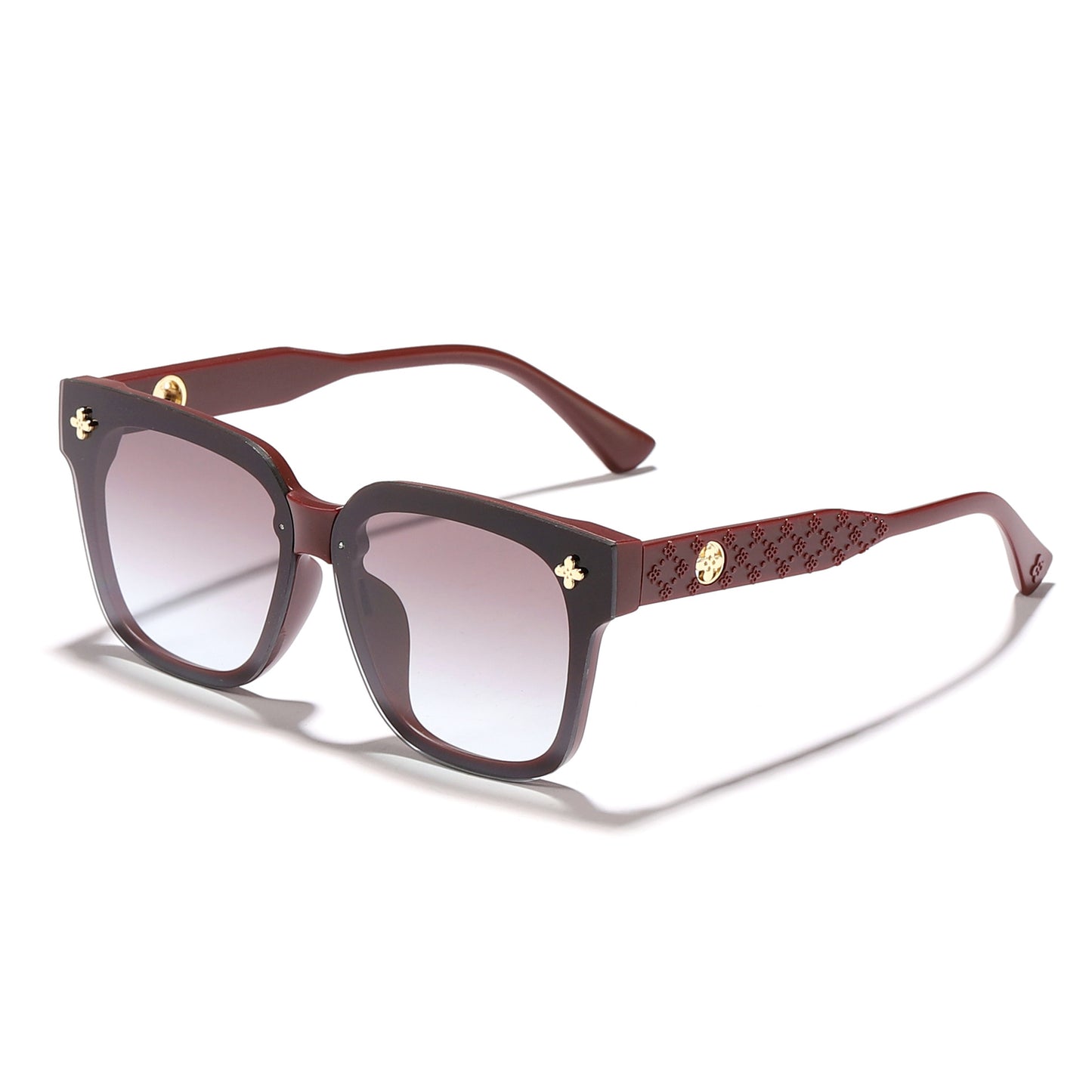 Damen modische Sonnenbrille mit extravagantem Rahmen und polarisierten Gläsern Brehn