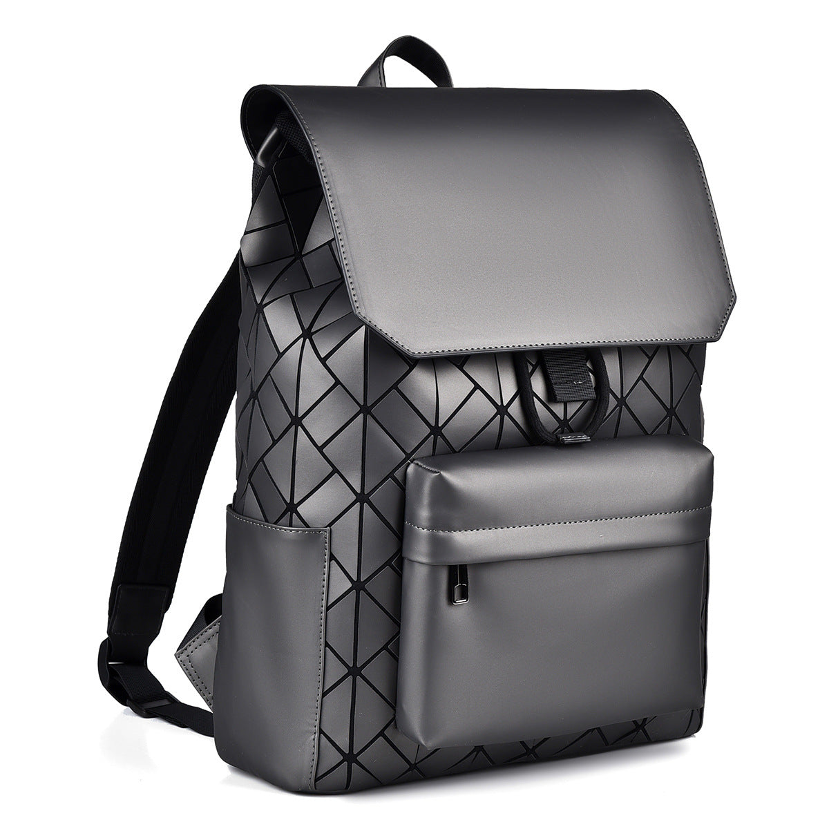 Trendiger geometrischer Druck-Rucksack Brehn