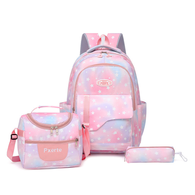Sternenmuster Rucksack Set