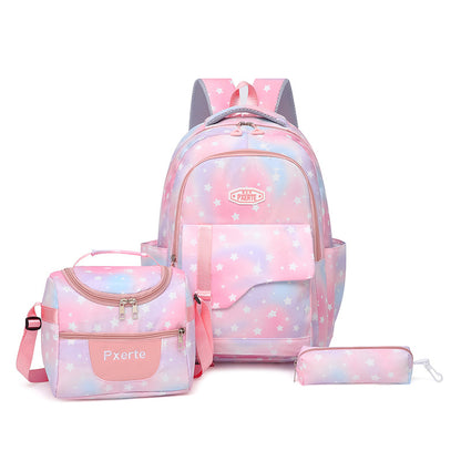 Sternenmuster Rucksack Set