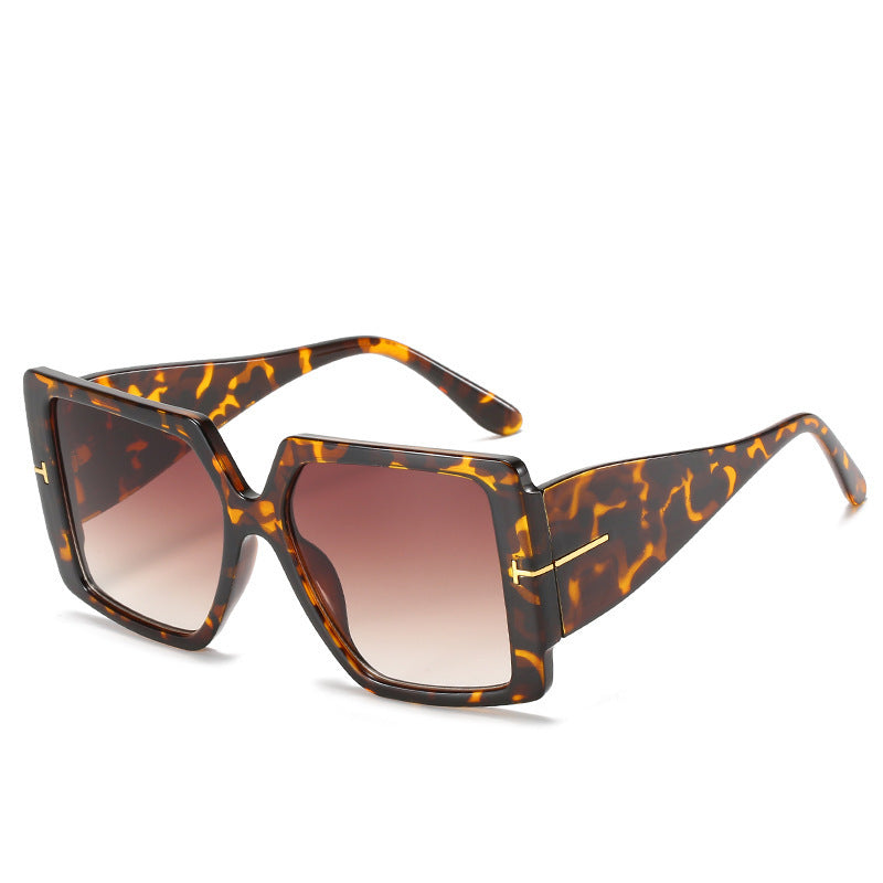 Einzigartige Oversized Geometrische Sonnenbrille Brehn