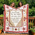 Inspirierende gesteppte Decke