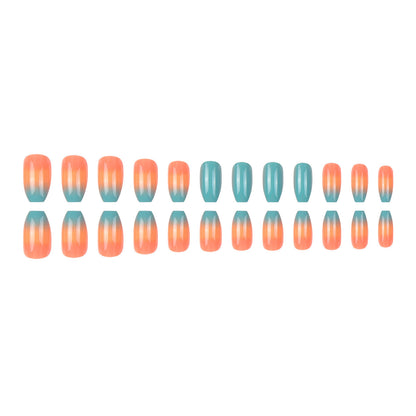 Ombre Press-On Nagelset Brehn