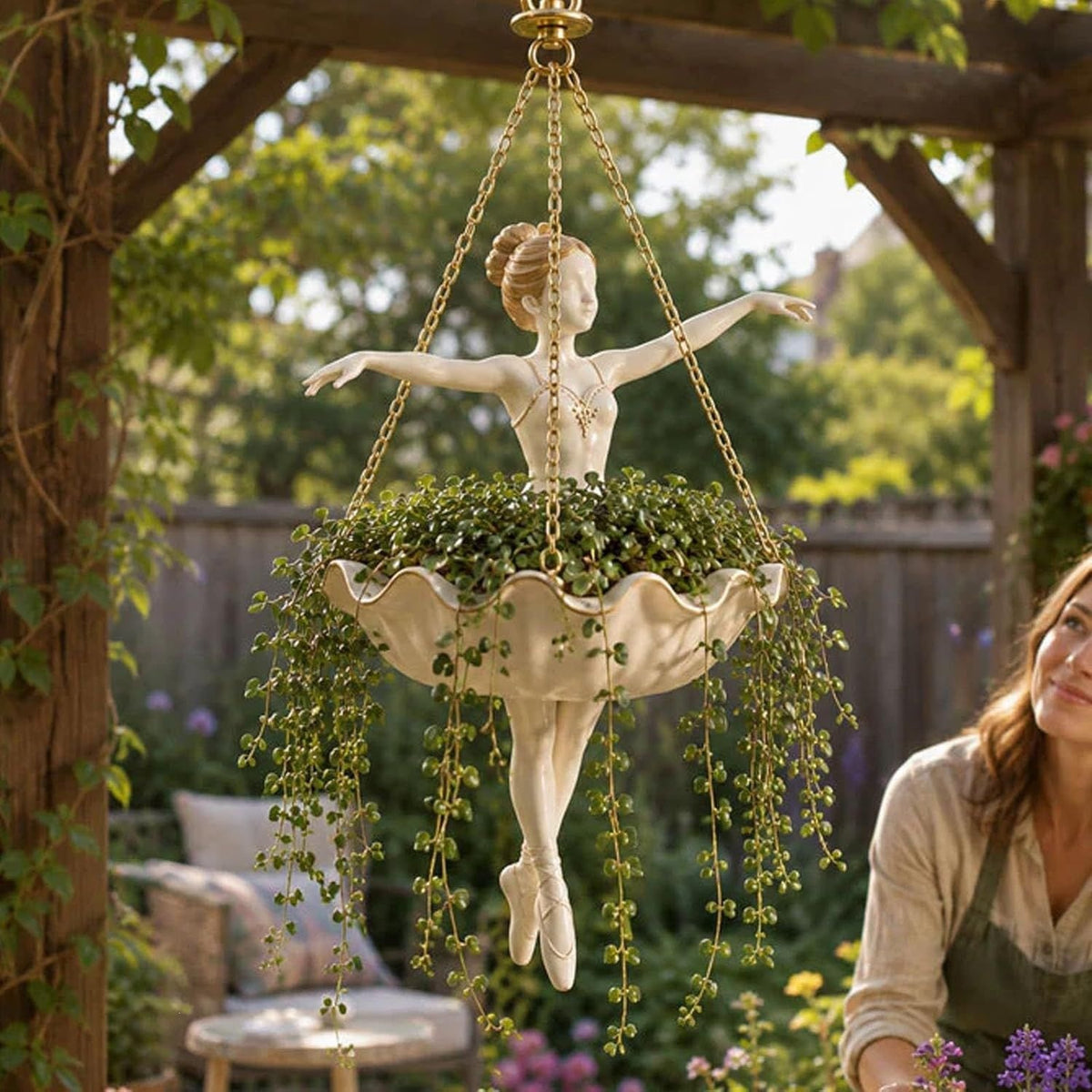 Dekorative Blumentopf-Hängefigur Brehn