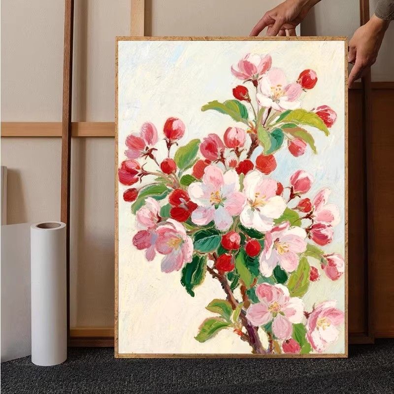 Florales Impressionisten-Leinwandkunst Brehn