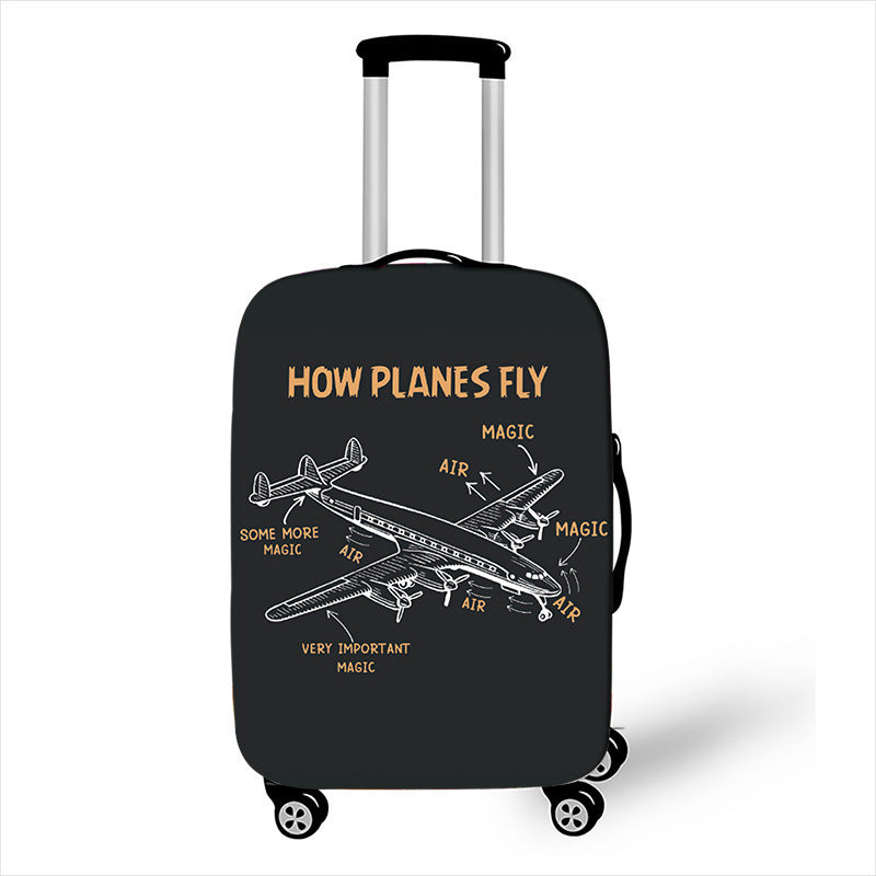Herren Hartschalenreisekoffer mit exklusivem Flugzeugdesign Brehn