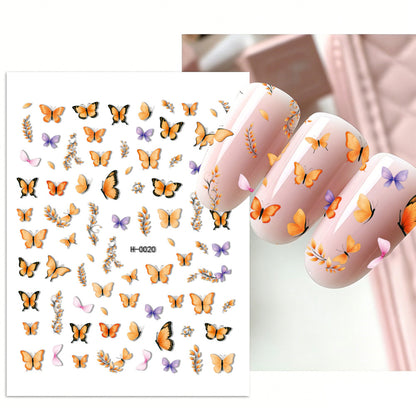 Kreative Nagelkunst Aufkleber