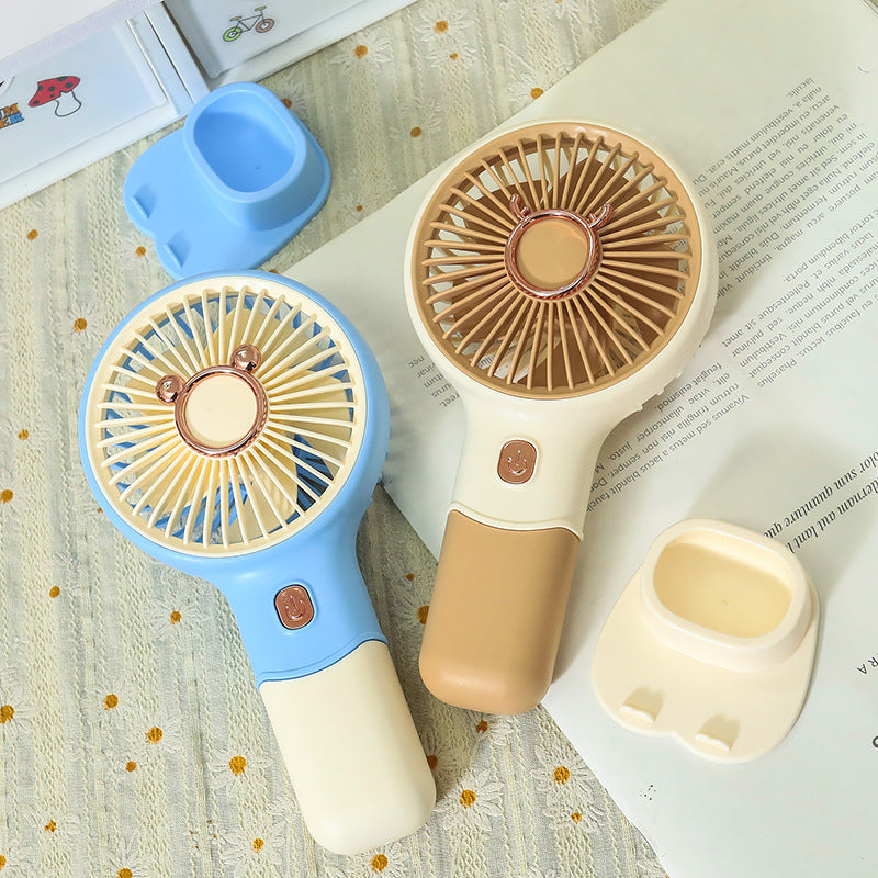 Damen Tragbarer Handventilator mit innovativem Tierdesign Brehn