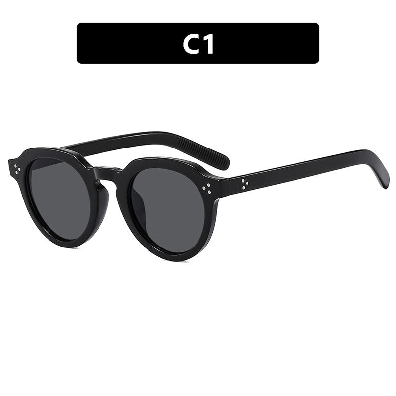 Damen stilvolle runde Brille Brehn