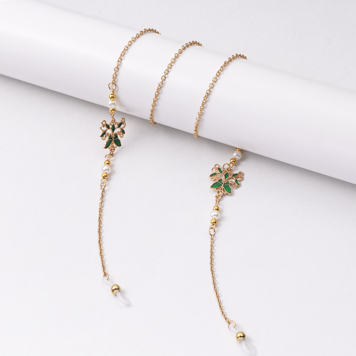 Blumen Design Brillen Kette Brehn