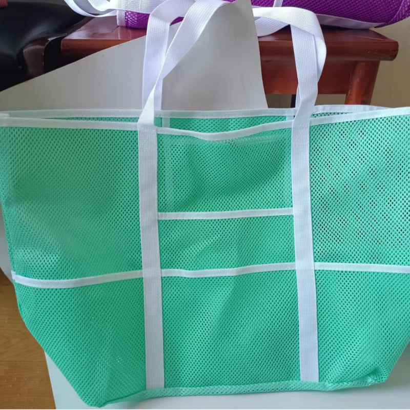 Geräumige Netz-Strandtasche Brehn