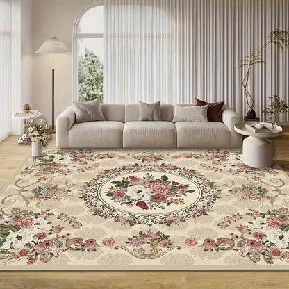 Vintage Floral Pattern Bereich Teppich Brehn