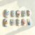 Kreatives thematisches Press-On-Nagelset Brehn