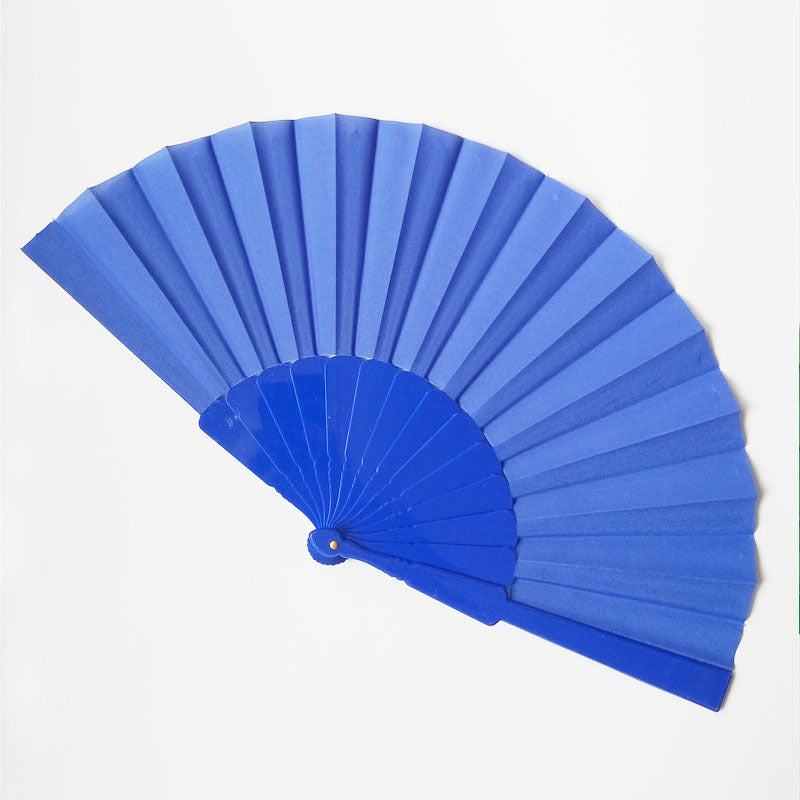 Damen eleganter Handfächer aus hochwertigem Papier und Naturmaterialien Brehn