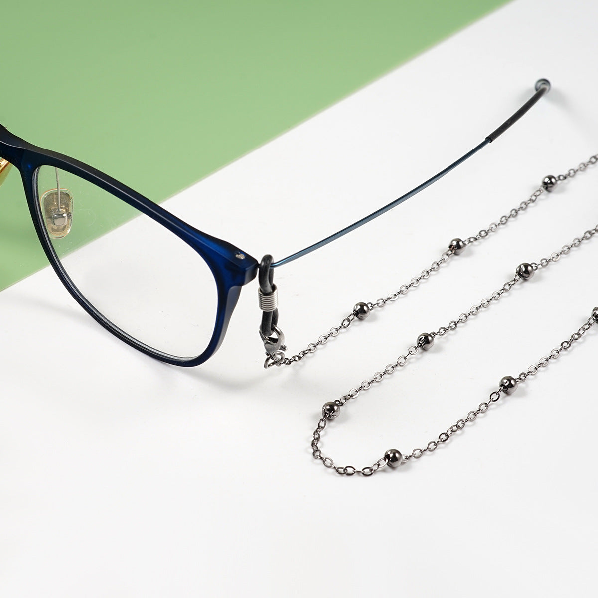 Elegante Perlen Brillen Kette Brehn