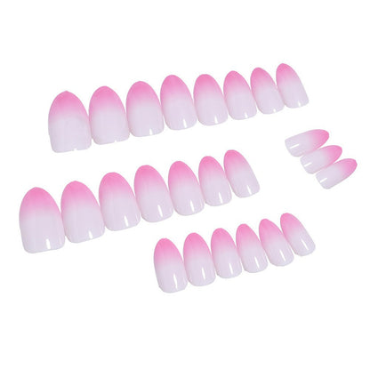 Natürliche Glossy Press-On Nail Tips Brehn