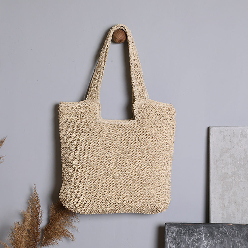 Handgearbeitete Tragetasche Aus Naturmaterial Brehn