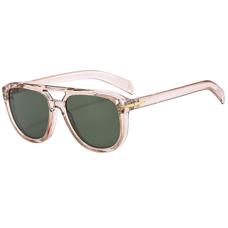 Damen Sonnenbrille mit markantem Rahmen und schützenden Gläsern Brehn