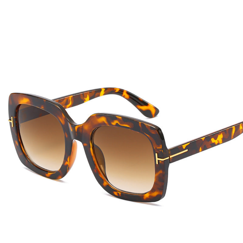 Oversized Mode Sonnenbrille mit verlaufenden Gläsern Brehn