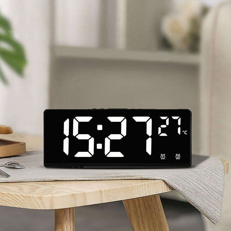 Digitaler Wecker mit Spiegel-Display und Temperaturfunktion Brehn