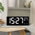 Digitaler Wecker mit Spiegel-Display und Temperaturfunktion Brehn