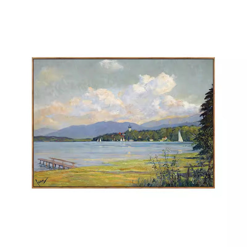 Künstlerische Landschaft Leinwand Kunst