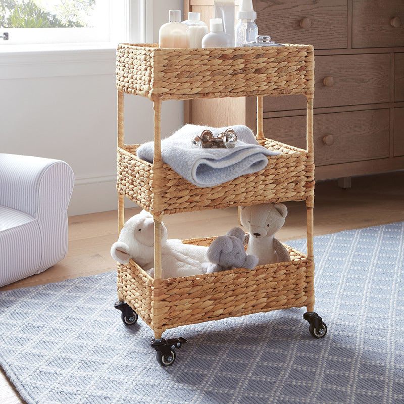 Multi-Tier Geflochtener Aufbewahrungscart Brehn