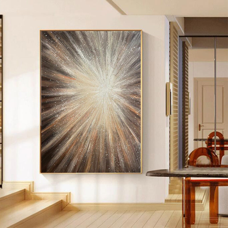 Dynamische Burst Wandkunst