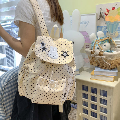 Verspielter Rabbit Verziertes Rucksack Brehn