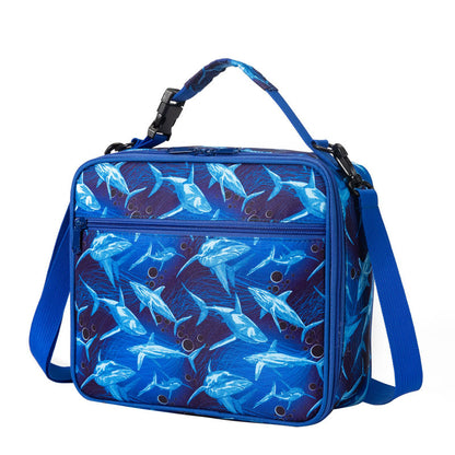 Spaß-Themen isolierte Lunch-Tasche