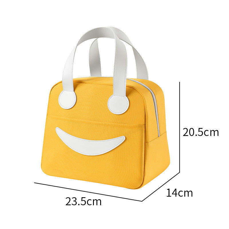 Süßes Smiley-Gesicht Lunchbag Brehn