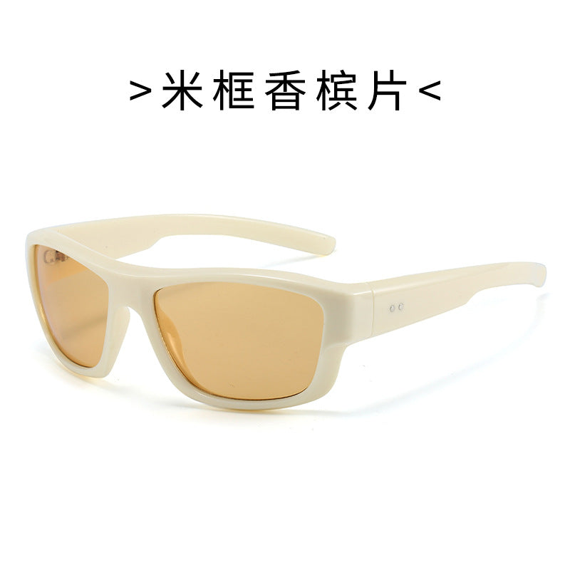 Damen Sport-Sonnenbrille mit robustem Rahmen und UV-Schutz Brehn
