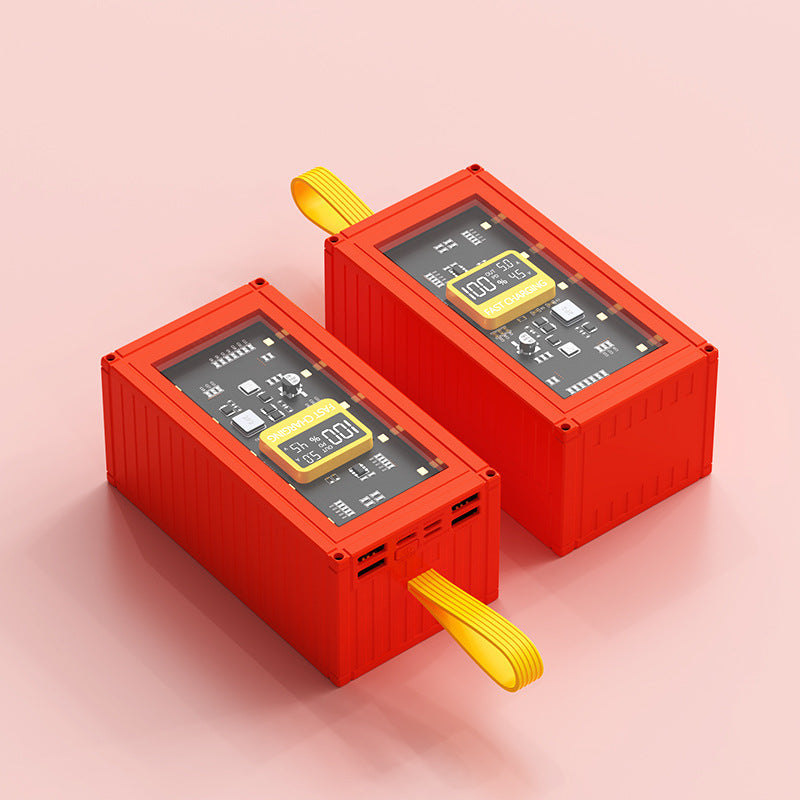 Tragbare Powerbank mit Digitaler Ladeanzeige und Schnellladefunktion Brehn