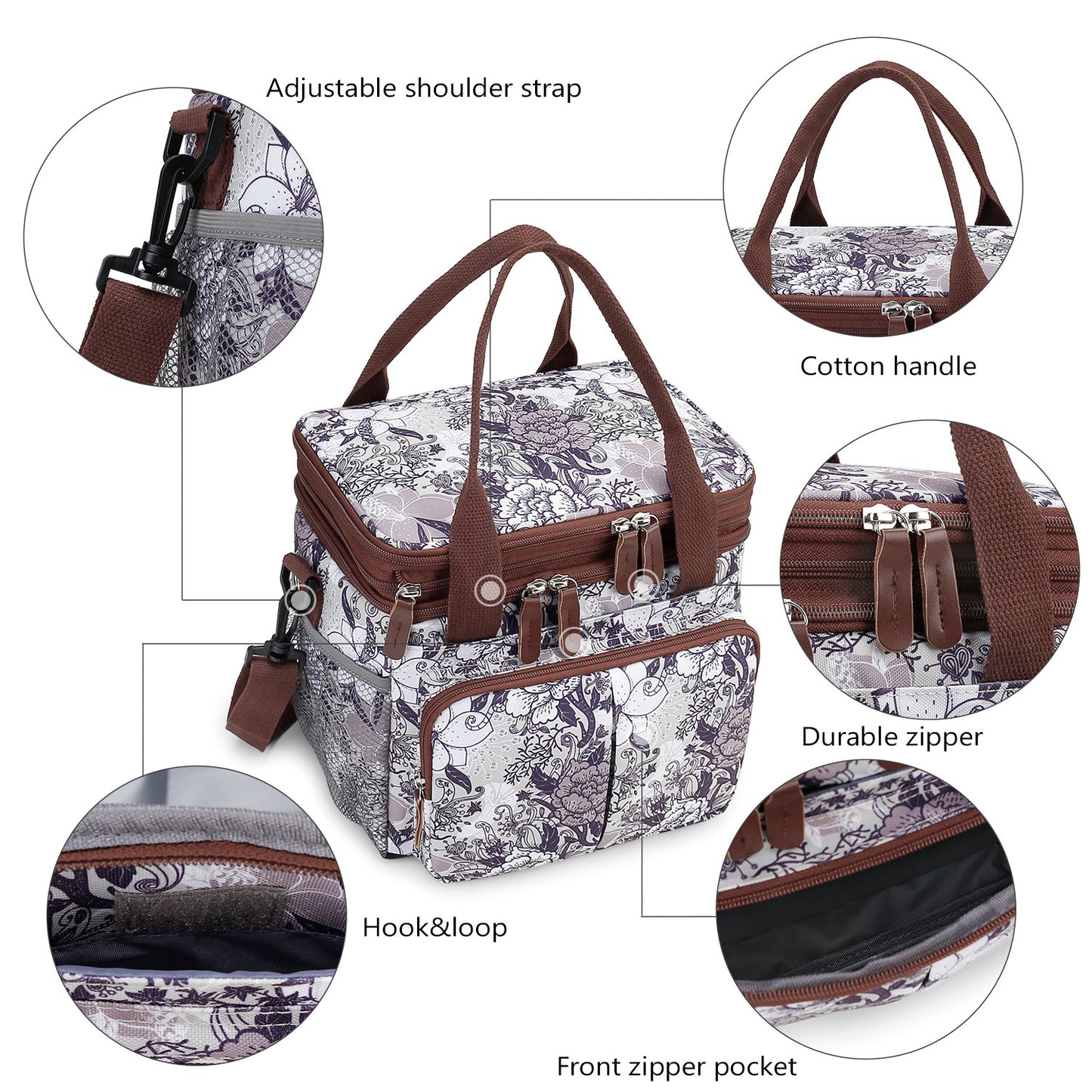 Stilvolle Picknick- und Kühltasche Brehn