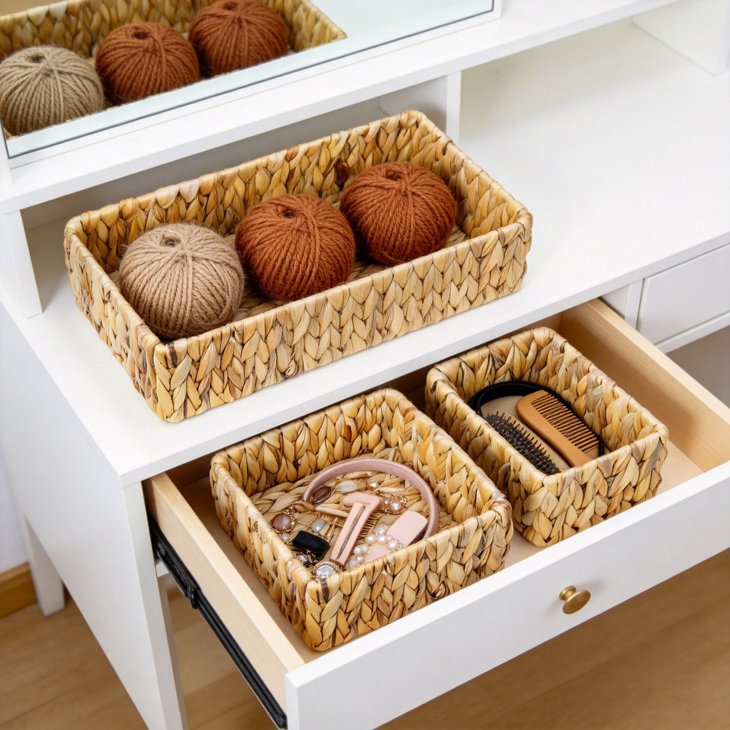 Multi-Fach Woven Storage Organizer Brehn
