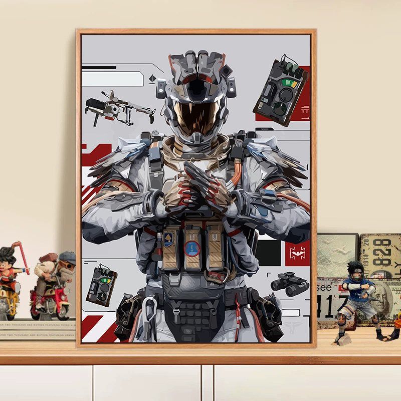 Action Hero Kunstdruck Brehn