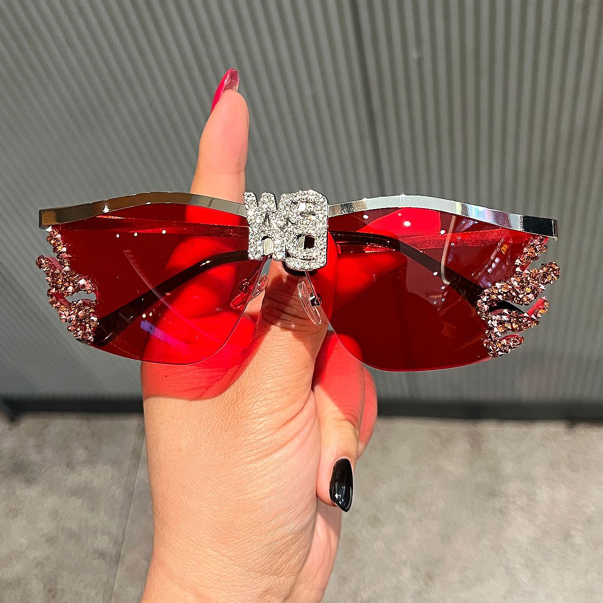Damen Glamouröse Sonnenbrille Brehn
