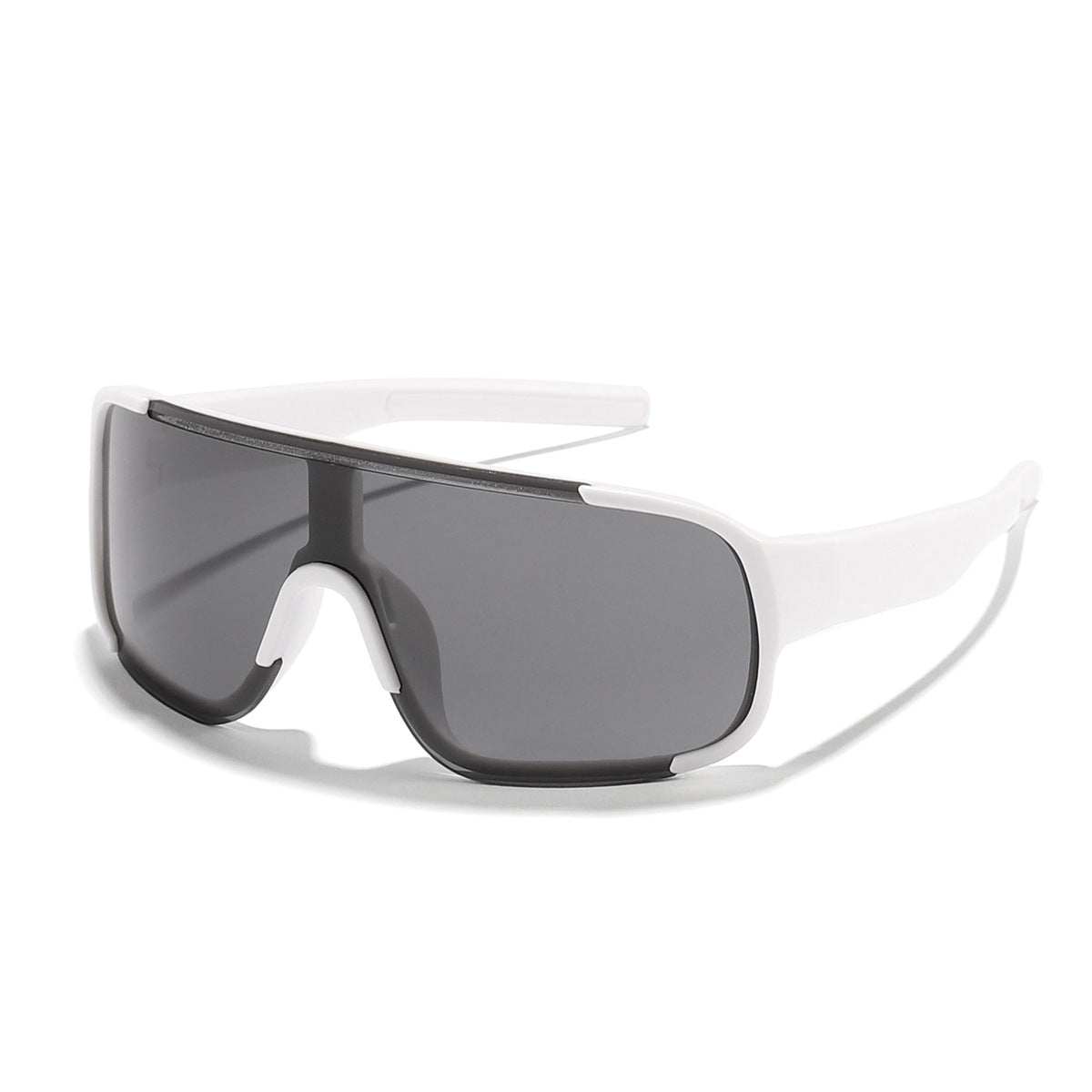Damen Sportliche Shield-Sonnenbrille Brehn