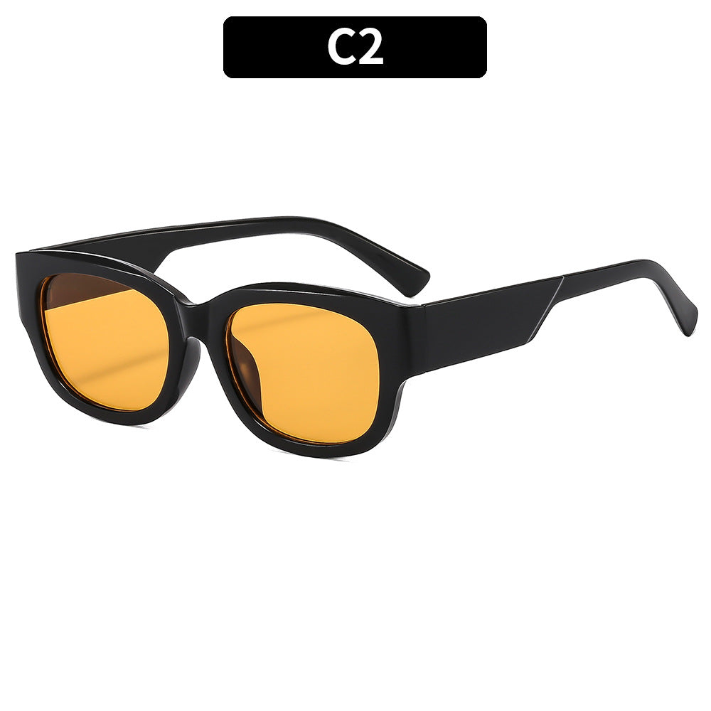 Modische Übergroße Quadratische Sonnenbrille