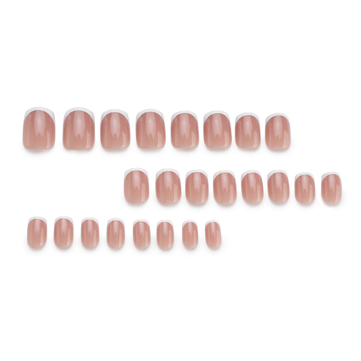 Kunstvolle French-Maniküre Nagelkunst Brehn