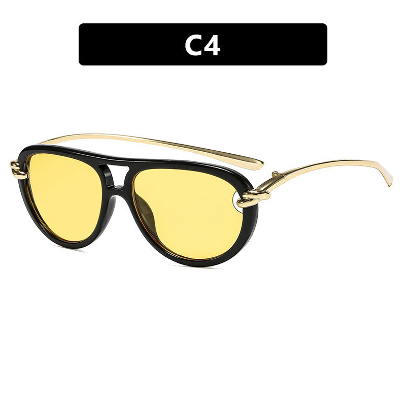 Damen Retro-Sonnenbrille mit elegantem Rahmen und polarisierten Gläsern Brehn